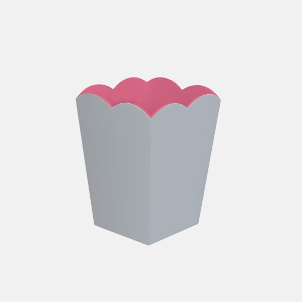 deep pink grey background