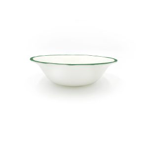 single wave bowl side green