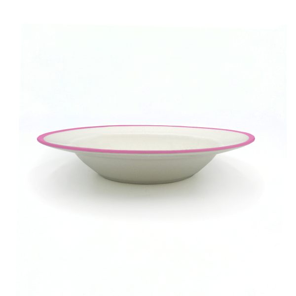 pasta bowl side pink