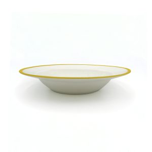 pasta bowl yellow side