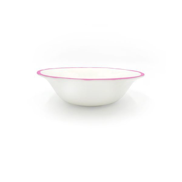 single bowl wave side pink