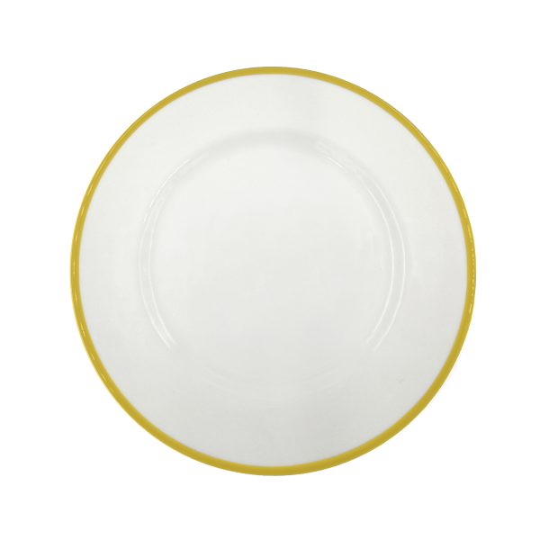 single plate yellow